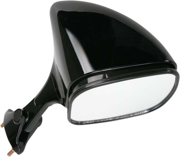 Emgo 20-43051 Mirror - Side View - Rectangle - Black - Right