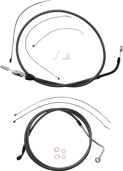 Magnum Shielding 4871174 Black Pearl Designer Handlebar Installation Kit