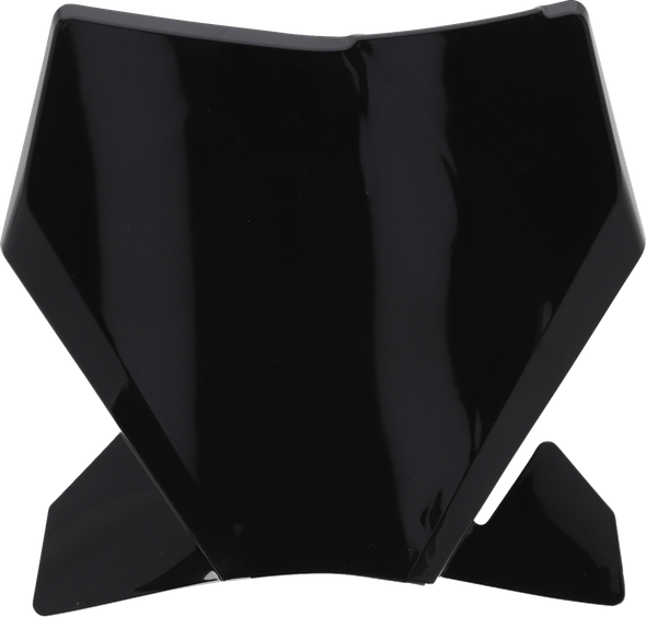 Acerbis 2987010001 Front Number Plate - Black - Sx 65