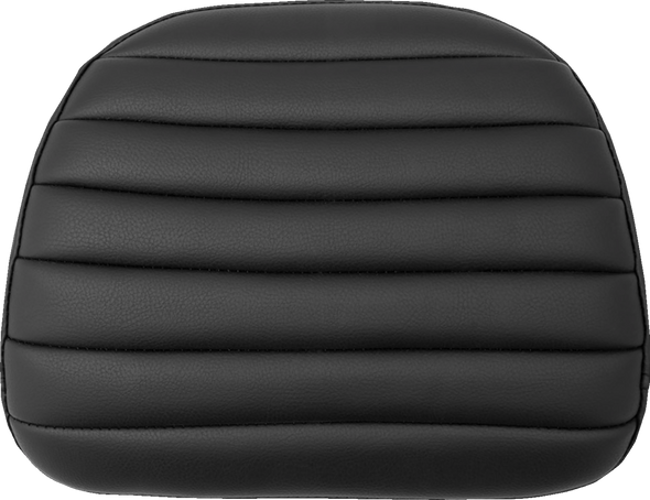 Saddlemen 061146 Touring Sissy Bar Pad - Black - Tuck-n-Roll - Indian 14-22