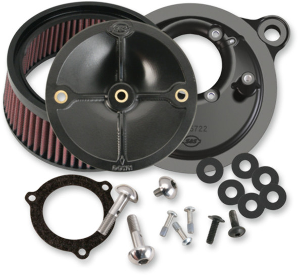 S&S Cycle 170-0165 Stealth Air Cleaner Kit for Harley Models w/ S&S 66mm Throttle Hog