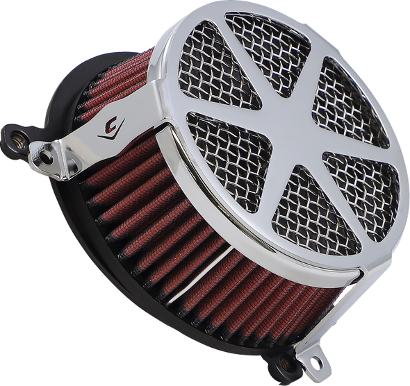 Cobra 606-0104-04-SB Air Cleaner Kit - Chrome