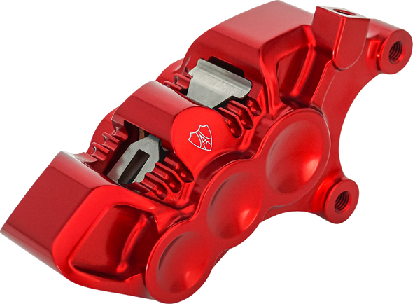 Arlen Ness 320-119 Monoblock Axial Brake Caliper - 11.8" - Right - Red