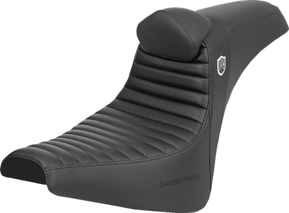 Saddlemen SC81830TB Pro Series SDC Perf Seat - w/ Backrest - FX 18-24