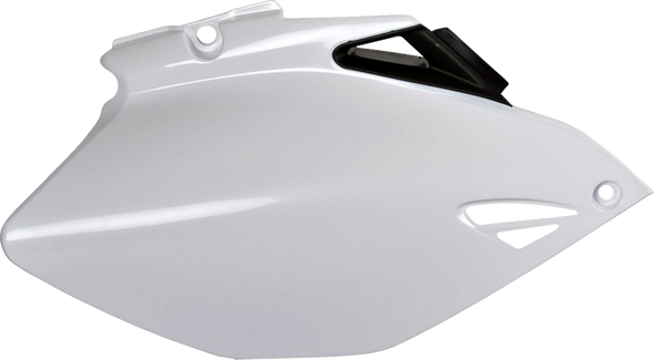 Polisport 8602900001 Side Panels - OEM Black/White - Yzf 250/450