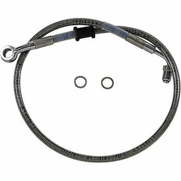 Drag Specialties 1741-5788 Brake Line - Softail '18+ - Stainless Steel