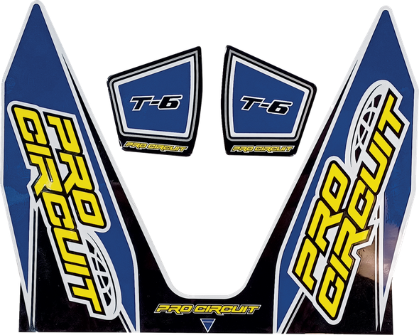 PRO Circuit D22T6-DB T-6 Decal - Dark Blue