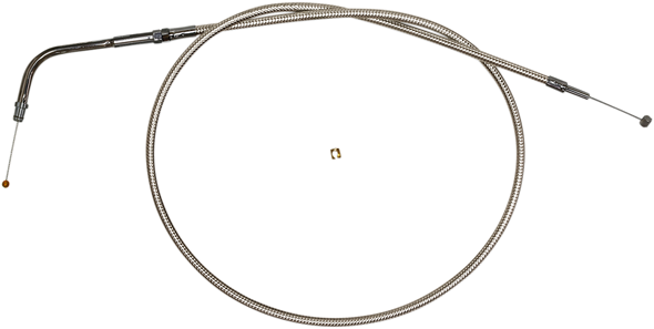 Magnum Shielding 53136 Polished Stainless Steel Braided Throttle Cable