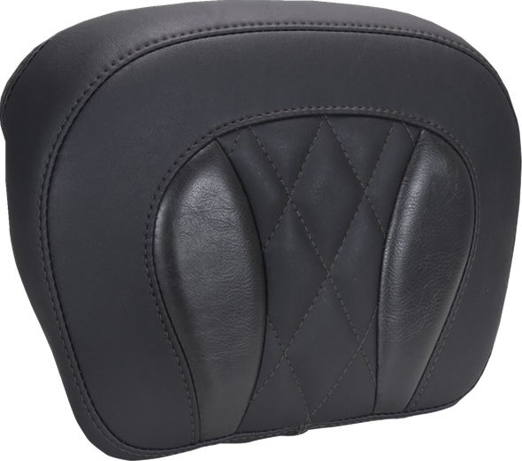 Mustang 88440 Chopped Tour-PakÂ Pad - Black Stitching - FLH/FLT 23-25