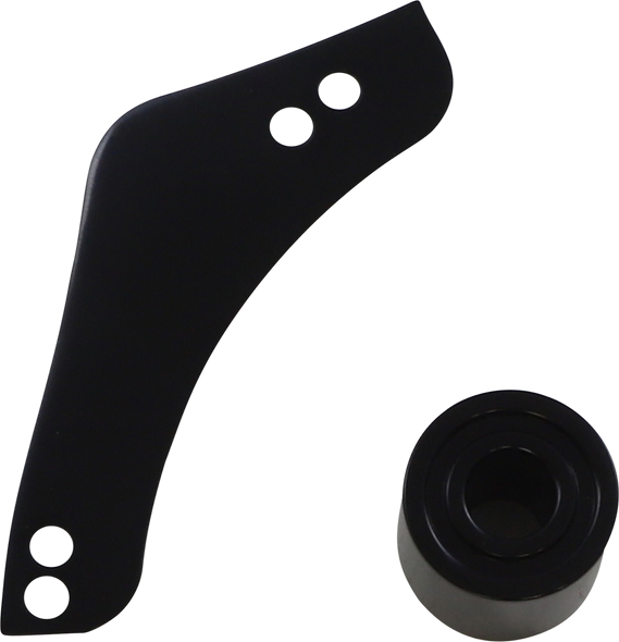 Arlen Ness 600-054 Repl Breather Bolt Cover Plate - Right - Black