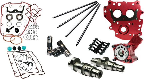 Feuling Parts 7216P Camchest Kit - w/One Piece Pushrods - Twin Cam 99-06