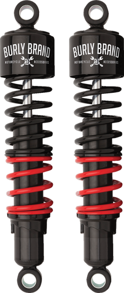 Burly Brand B28-1257 Stiletto Shock - 13" - Black/Red - Heavy Duty