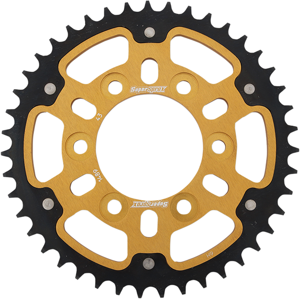 Supersprox RST-1489-43-GLD Stealth Rear Sprocket - Gold - for Kawasaki