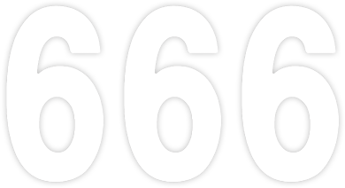 Factory Effex 03-0206 Mini Pro Number 6 - White - 5"