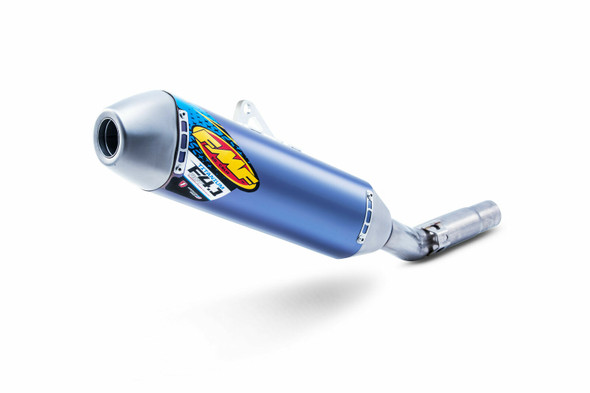 FMF 042383 Factory 4.1 Mini Muffler Anodized Titanium 08-22 for Kawasaki KLX 140