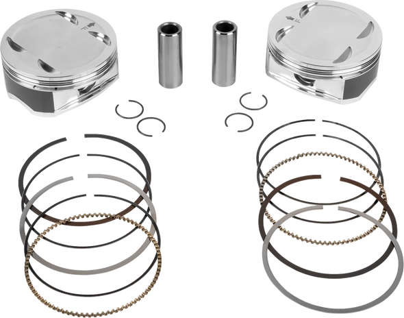 Je Pistons 399159 Piston Kit - 4.320" Bore - 4.320" Stroke - 11.5:1 Cr - 108" M8