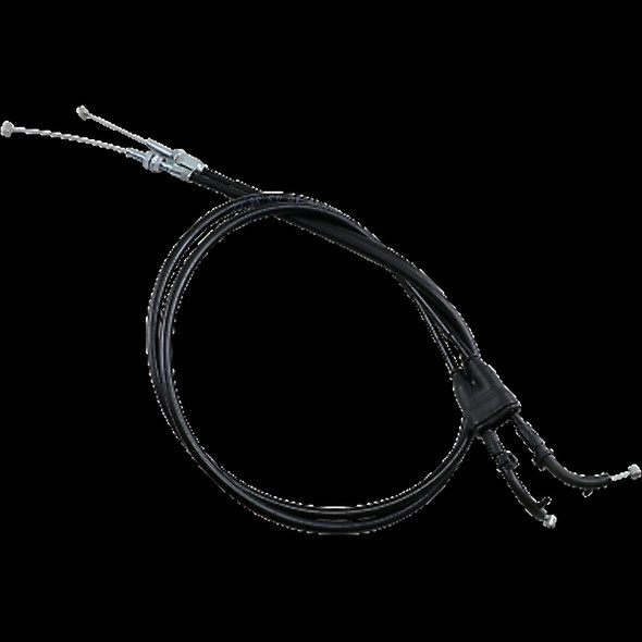 Motion Pro 05-0238 Black Vinyl Throttle Cable Set
