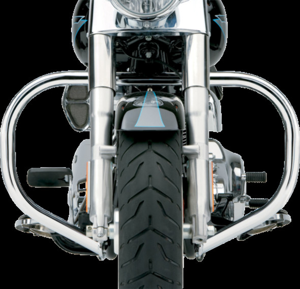 Cobra 00-15 Harley FLSTC Freeway Bars (Chrome)