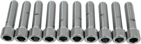Drag Specialties DS-190555S Bolts - Socket-Head - Smooth - 3/8-16 x 1-1/2"