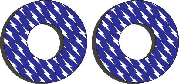 Factory Effex 22-67200 Grip Donuts - for Yamaha Blue/White