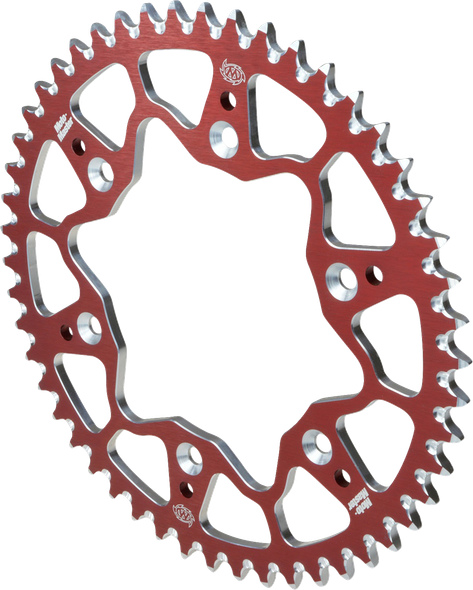 MOTO-MASTER 620122348 7075 Aluminum Rear Sprocket - 48 Tooth - Red