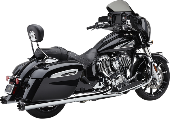 Cobra 5206 Dual Cut Slip-On Mufflers - Chrome