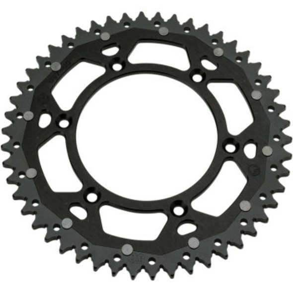 Moose Racing 1210-1506 Dual Sprocket - Black - 51 Tooth