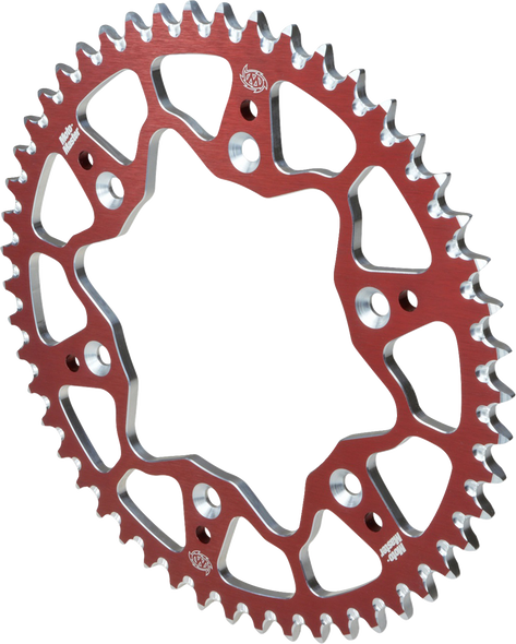 MOTO-MASTER 620042346 7075 Aluminum Rear Sprocket - Red - for Suzuki/Yamaha