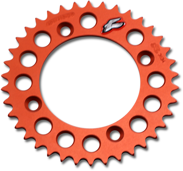 RENTHAL 491-415-38P-OR SPROCKET REAR 38T OR