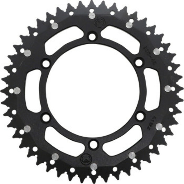 Moose Racing 1210-1500 Dual Sprocket - Black - 48 Tooth