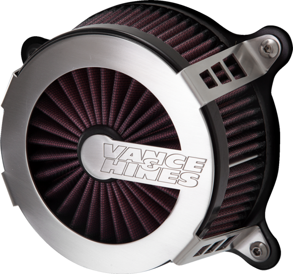Vance & Hines 70369 VO2 Cage Fighter Air Intake Kit - Brushed