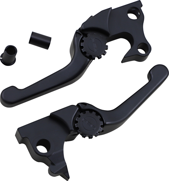 Psr 12-01655-22 Anthem Shorty Lever Set - Black