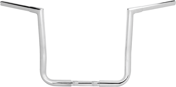 La Choppers La-7361-14W Pre-Wired Twin Peaks Handlebar - 1-1/4" X 14" - Chrome
