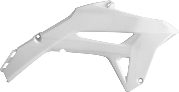 Polisport 8474900002 Radiator Cover - White - CRF 250R/450R