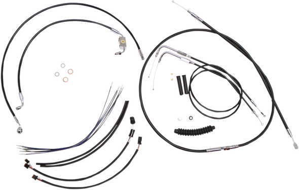 Magnum Shielding 489312 Xr Handlebar Installation Kit - 08-13 Flh - Black