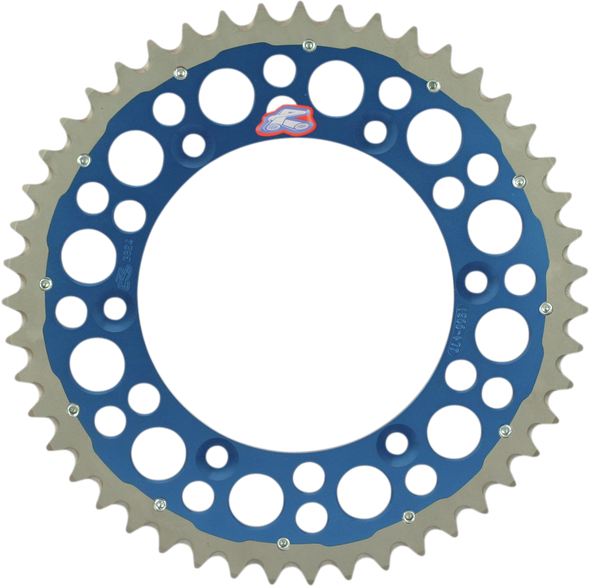 RENTHAL 1500-520-49GPBU SPROCKET TWINRING 49 BLU