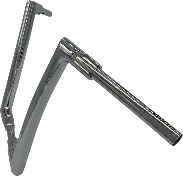 Fat Baggers Inc. 608014 1-1/2" Ez Install Flat Top Handlebar - 14" - Chrome