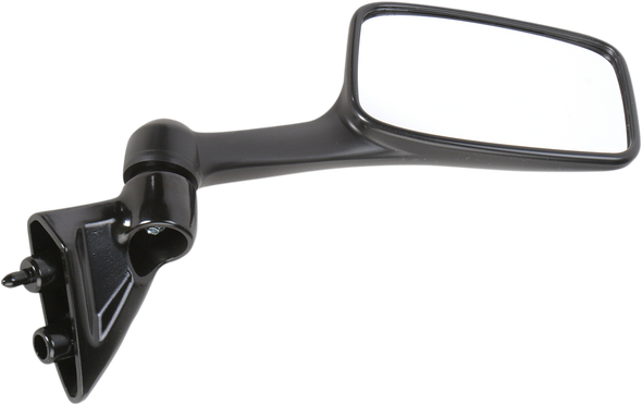 Emgo 20-43081 Mirror - Side View - Rectangle - Black - Right