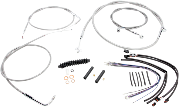 Magnum Shielding 589272 Xr Handlebar Installation Kit - Stainless Steel