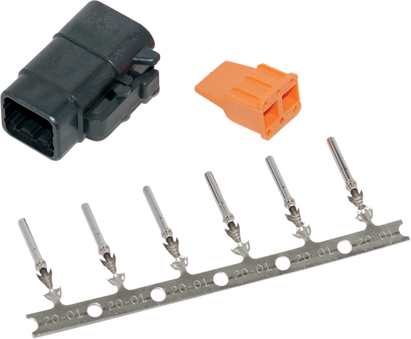 NAMZ MDP-6B CONN KIT 6POS 74116-98BK