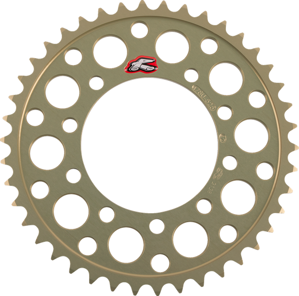 Renthal 478U-525-42P-HA Rear Sprocket - Aluminum - 42 Tooth - for Aprilia
