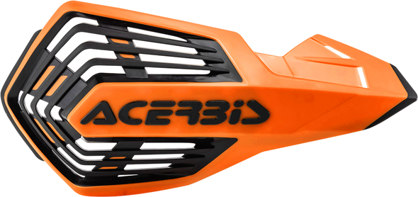 Acerbis 2801965225 X-Future Handguards - Orange/Black