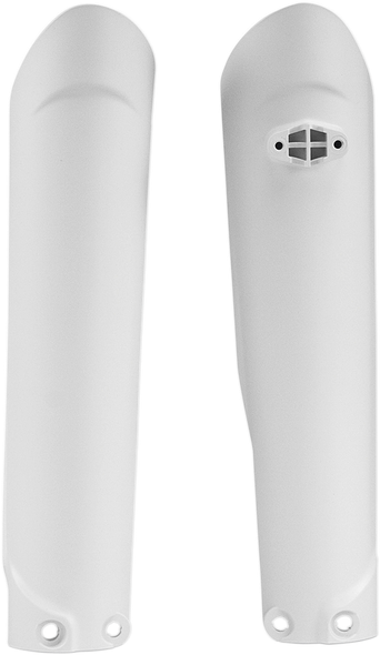 Acerbis 2401266811 Lower Fork Covers for Inverted Forks - White