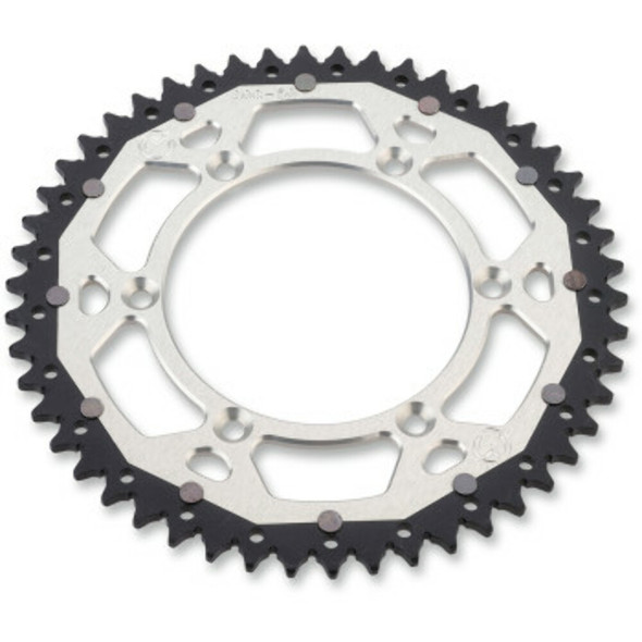 Moose Racing 1210-1505 Dual Sprocket - Silver - 50 Tooth