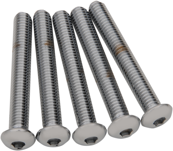 Drag Specialties DS192333 Bolts - Button Head/Repl - 3/8"-16 X 2-3/4" - 5 Pack