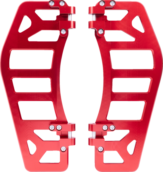 Thrashin Supply CO. TSC-2219-2 Aggressor Floorboards - Red