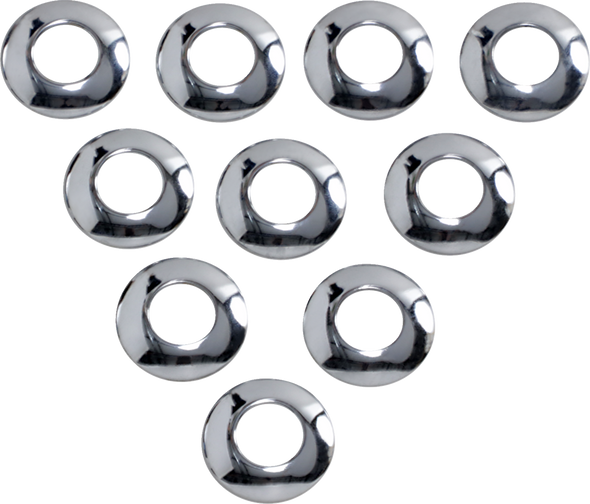 Eastern Motorcycle Parts K-2-940 Cup Washers - Chrome - 0.625" ID