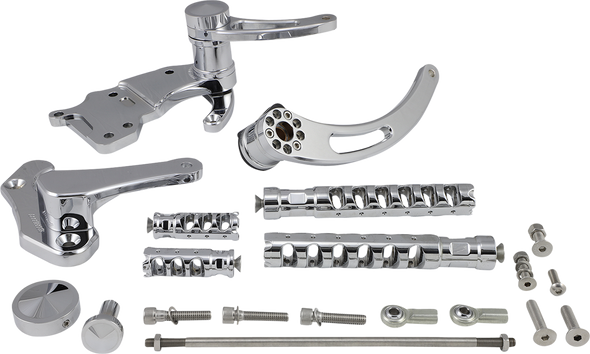 Accutronix FC305-SSAKC Forward Control - Chrome - Slotted