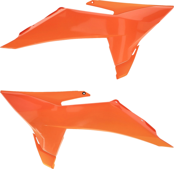Acerbis 2987165226 Radiator Shrouds - 16 OEM Orange - Sx 85