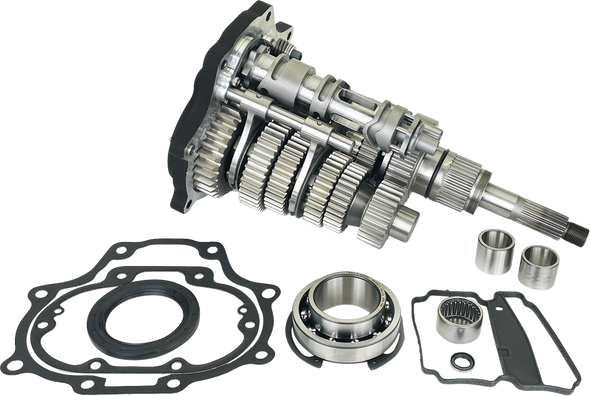 Jims 8611 Fat 6 Super Gear Kit - Black - M8